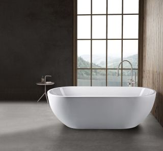 Акриловая ванна Art&Max 170x75см белый AM-218-1700-750